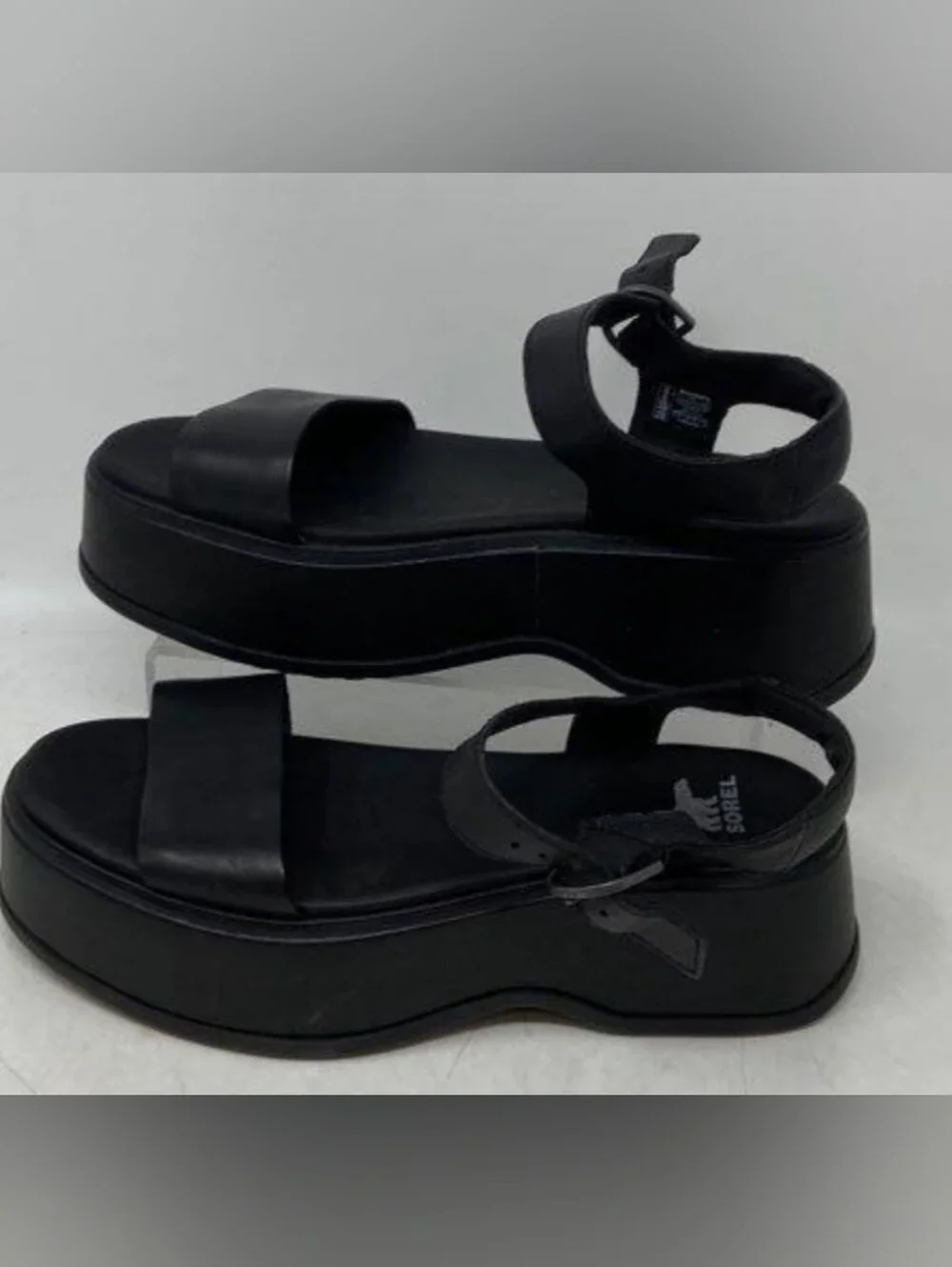 Sorel Dayspring Platform Ankle-Strap Sandals Size 8 NWOT MSRP $130